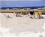 On the Beach by Edward Henry Potthast